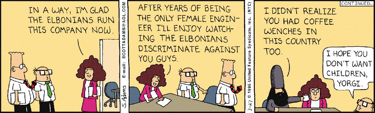Dilbert Cartoon